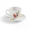 SELETTI TAZZA CAFFE CON PIATTINO DECORO N2 KINTSUGI