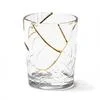 SELETTI BICCHIERE IN VETRO DECORO N1 KINTSUGI