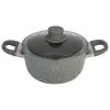 BALLARINI CASSERUOLA CON COPERCHIO 2 MANICI MURANO GRANITUM