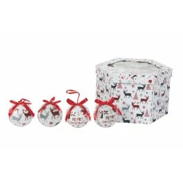 Set Scatola 14 palle di Natale, Ø7,5 cm