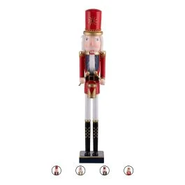 Soldato schiaccianoci natalizio in legno h. 55 cm, Santa's House