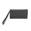PIQUADRO PORTAFOGLIO PORTASMARTPHONE CON MANICO IN PELLE