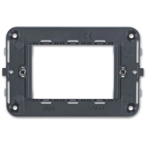 Supporto 3M Arké Idea + viti grigio Vimar 16723