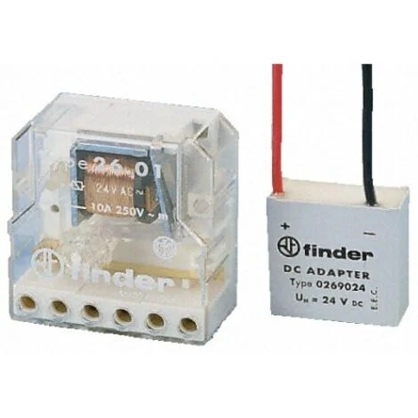 Finder Relè Interruttore Incasso - 12V/AC 10A 26.01.8.012.000