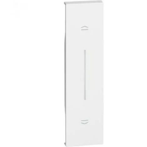 Cover Bticino Living Now per Pulsante interbloccato Tapparelle Bianco KW05