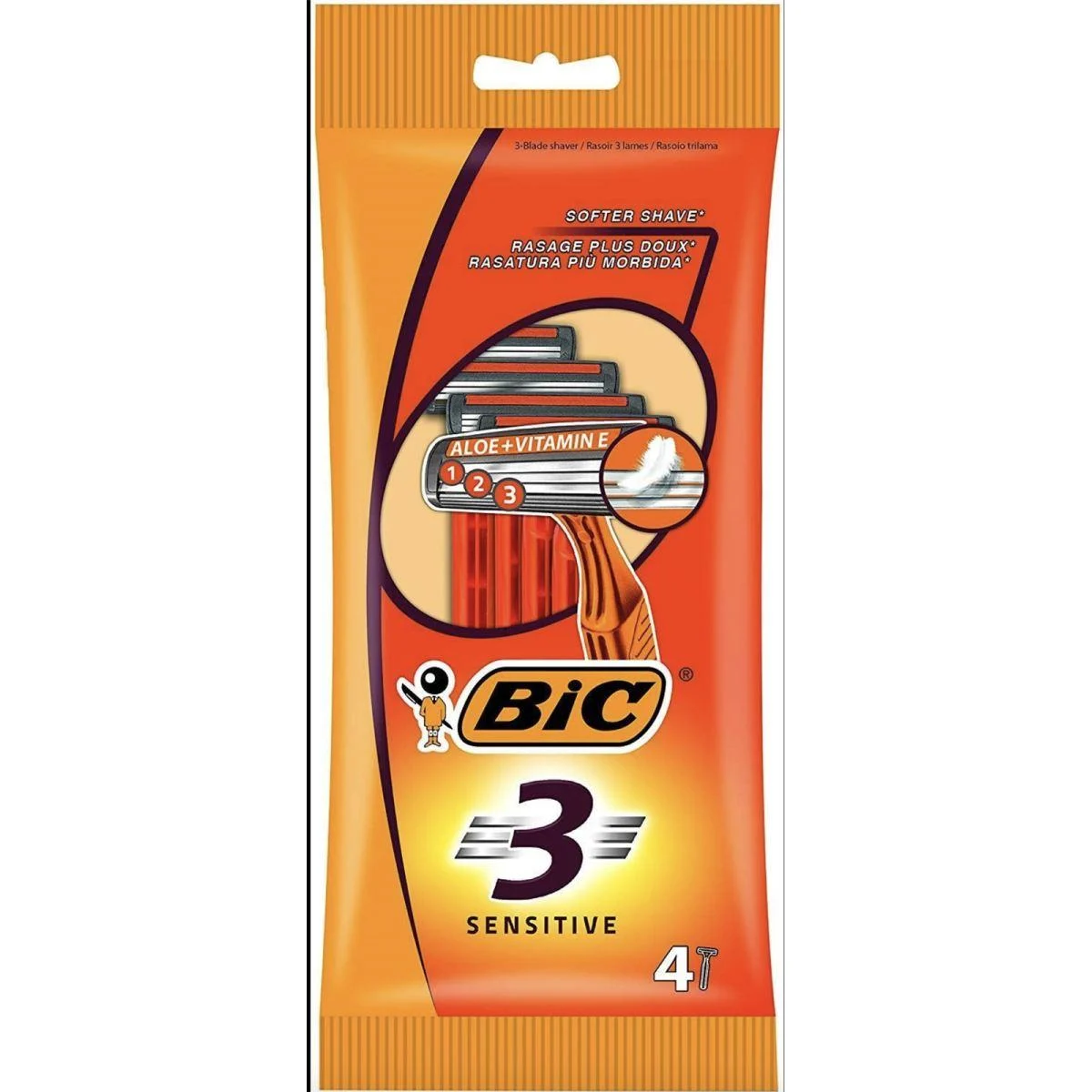 Bic Rasoio Barba Sensitive 3 pz.4