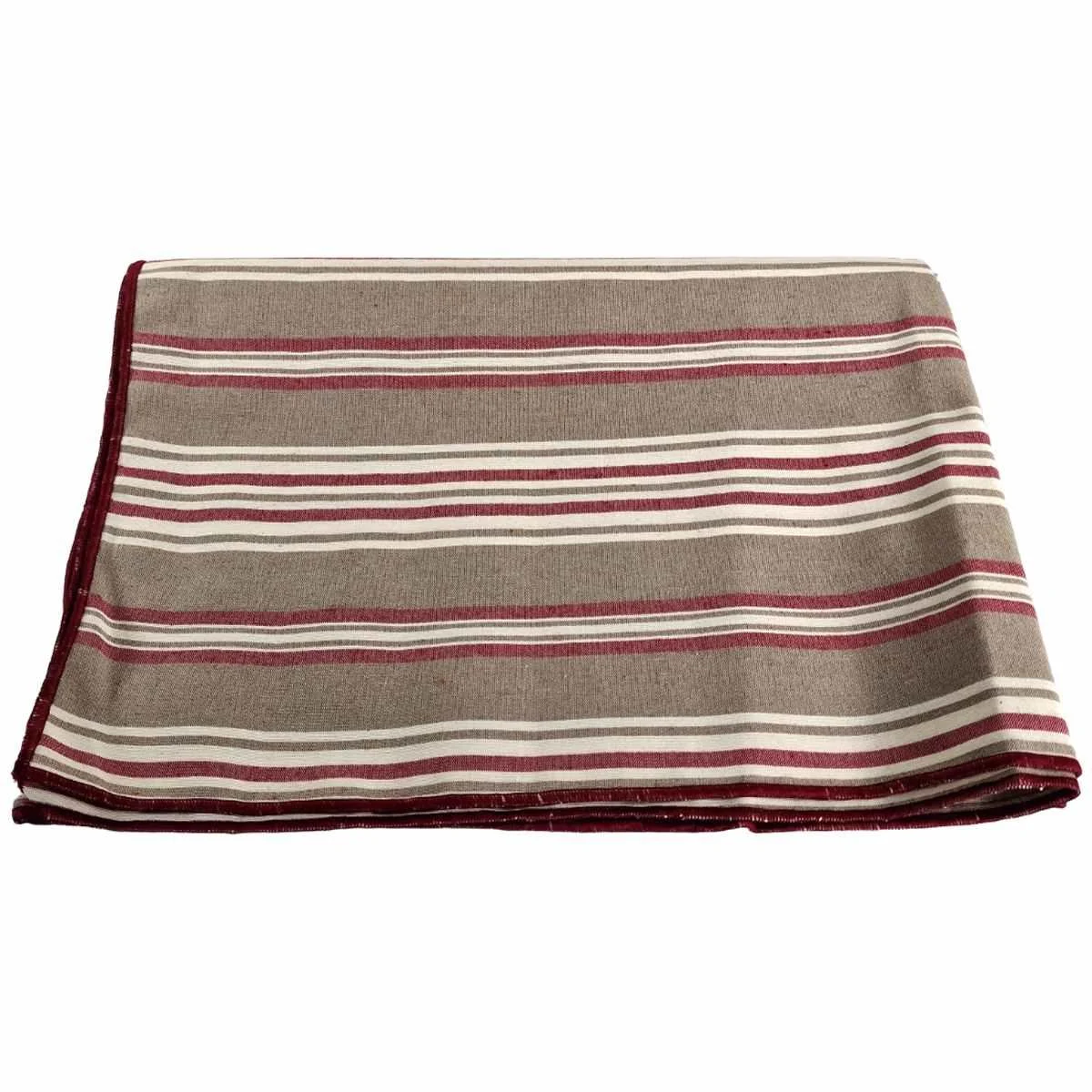 Runner cm.50x140 Teflon Antimacchia Rayur Righe Rosso