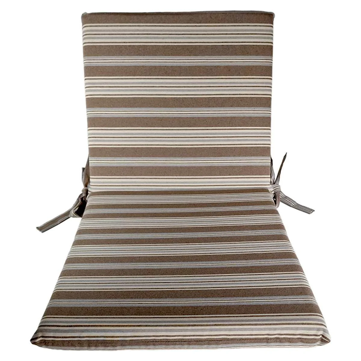 Cuscino Sdraia Rayur Teflon Righe Azzurro cm.95x45x5