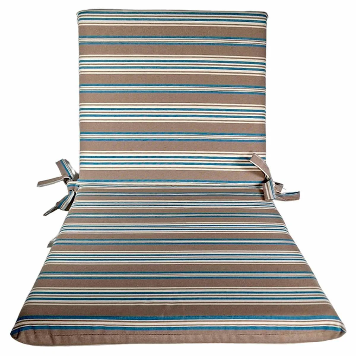 Cuscino Sdraia Rayur Teflon Righe Blu cm.95x45x5