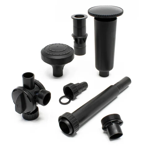 SunSun Kit di accessori per pompe fontana e laghetto serie JTP 1400R - 4000R, con inserti per giochi d'acqua