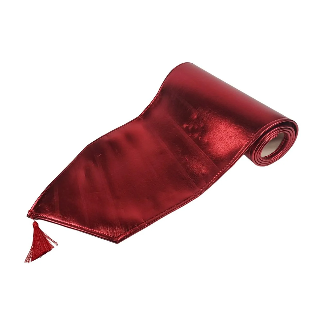 Runner cm.33x180 Metallic Rosso