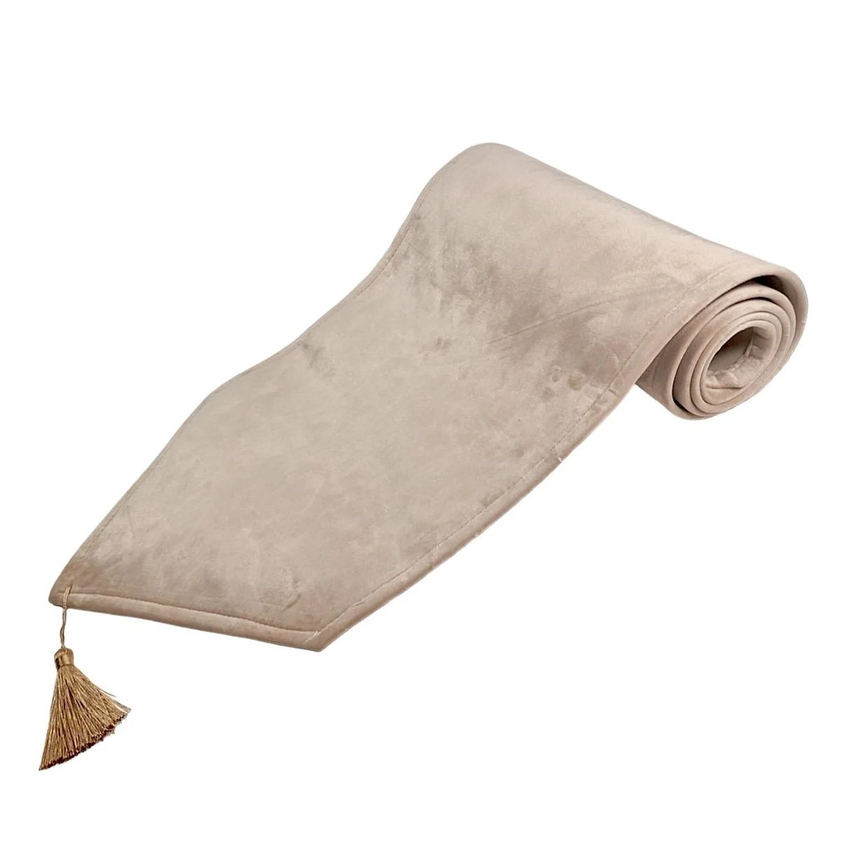 Runner cm.33x180 Velluto Panna Oro