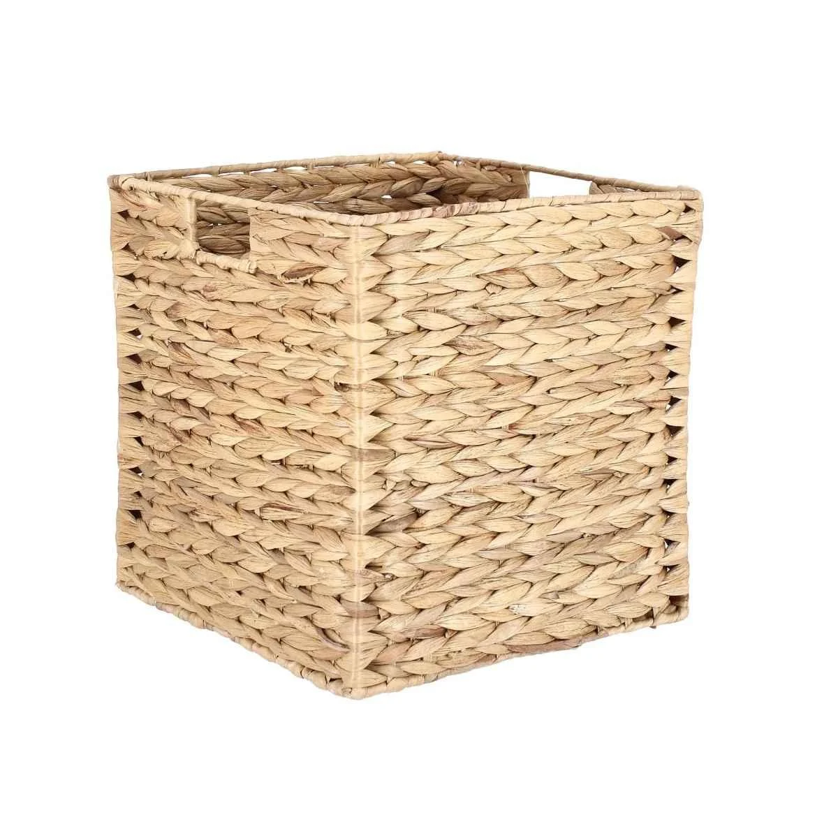 Cesto Corda Quadrato Beige cm.30x30xh30