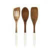 PORCELLANA BIANCA LIBECCIO SET 3 UTENSILI CUCINA