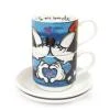 EGAN MICKEY E MINNIE SET 2 TAZZE CAFFE' IMPILABILI BLU