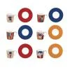 EASY LIFE BAUHAUS SET 6 TAZZE ESPRESSO CON PIATTINO