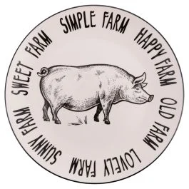 Piatto piano Ø 26,5 cm, Farm