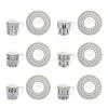 EASY LIFE PALAZZO SET 6 TAZZE ESPRESSO CON PIATTINO