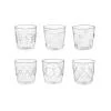 GALBIATI MILANO LOLLIPOP SET 6 BICCHIERI LIQUORE