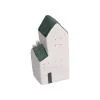 RITUALI DOMESTICI NELVILLAGGIO CASETTA CON LED VERDE