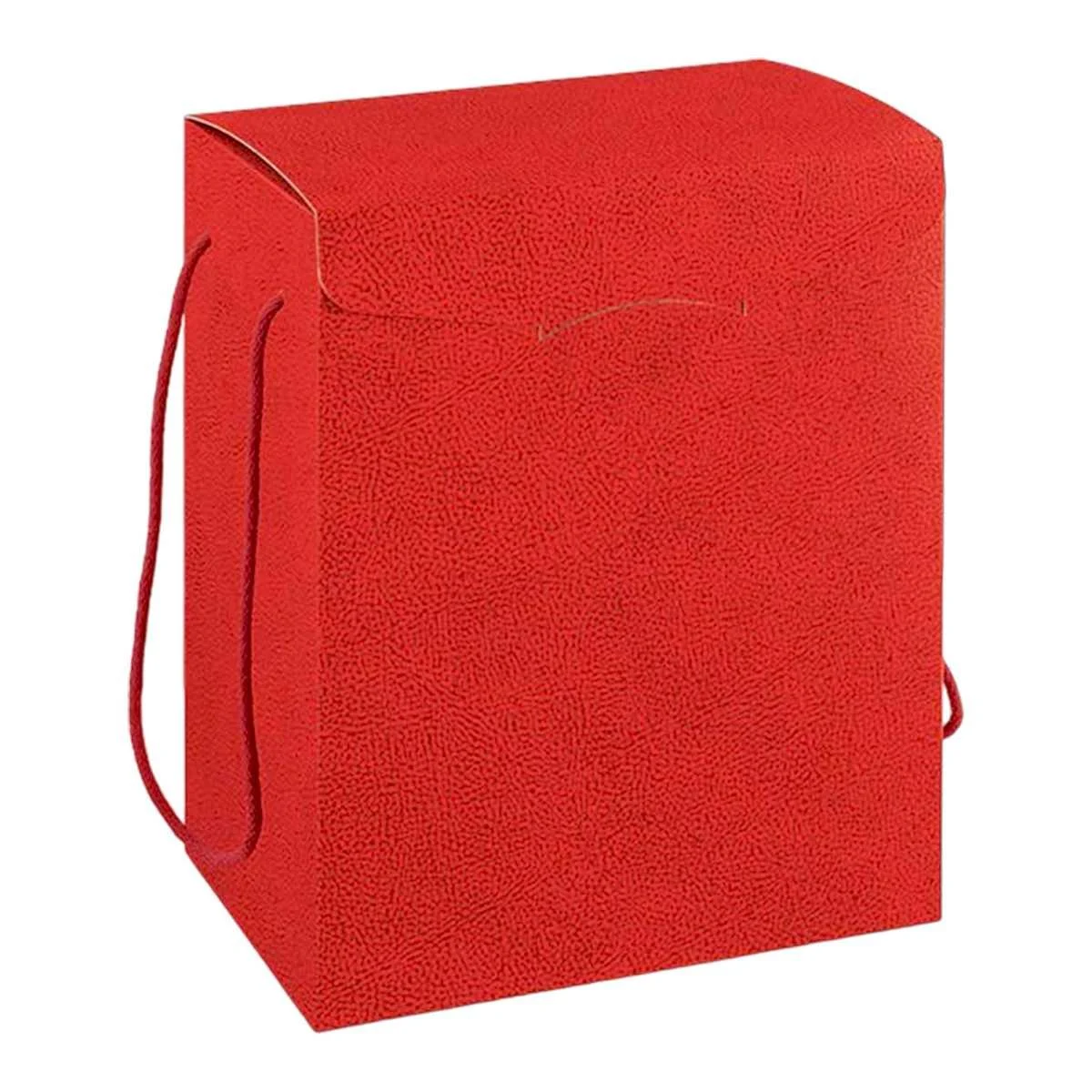 Scatola Natale Cartone Rosso cm.28x20x35