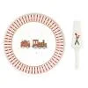 EASY LIFE POLAR EXPRESS PIATTO TORTA
