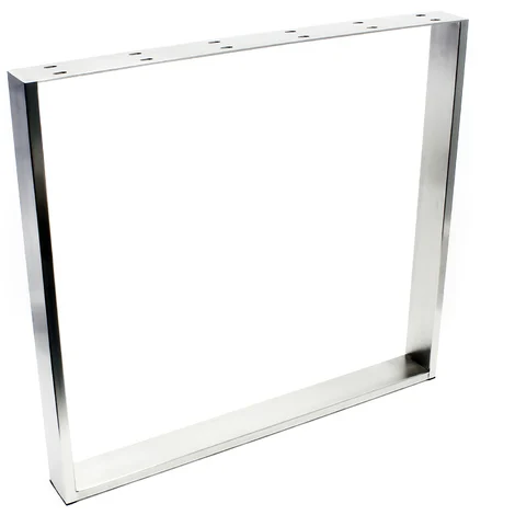 Telaio da tavolo 80x73cm in acciaio inox Struttura base per tavolo
