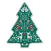 EASY LIFE CHRISTMAS FOLK PIATTO DA PORTATA ABETE