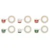 EASY LIFE ENJOY YOUR CHRISTMAS SET 6 TAZZE ESPRESSO CON PIATTINO