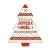 EASY LIFE ENJOY YOUR CHRISTMAS PIATTO DA PORTATA ABETE