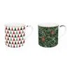 EASY LIFE FANCY CHRISTMAS  SET 2 MUG