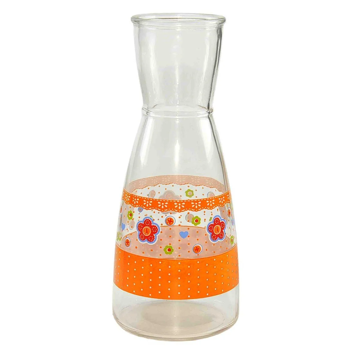 Brocca Vetro Fantasy Arancio Lt.1 Cerve