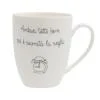 PORCELLANA BIANCA GLI ONESTI MUG BUONGIORNO