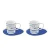 EASY LIFE BORD DE MER SET 2 TAZZINE CAFFE