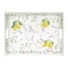 EASY LIFE FLEURS ET CITRONS VASSOIO CON MANICI