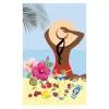 ALMAPHILIA MAXI TELO MARE "LA FEMME PLAGE"