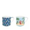 EASY LIFE A LA PLAGE SET 2 MUG