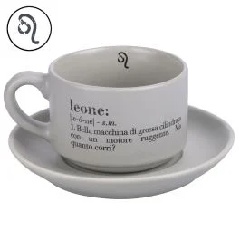 Tazzina caffè con piattino 90 ml, Victionary Leone