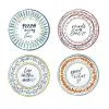 FONTEBASSO LOVE SET 4 PIATTI PIZZA