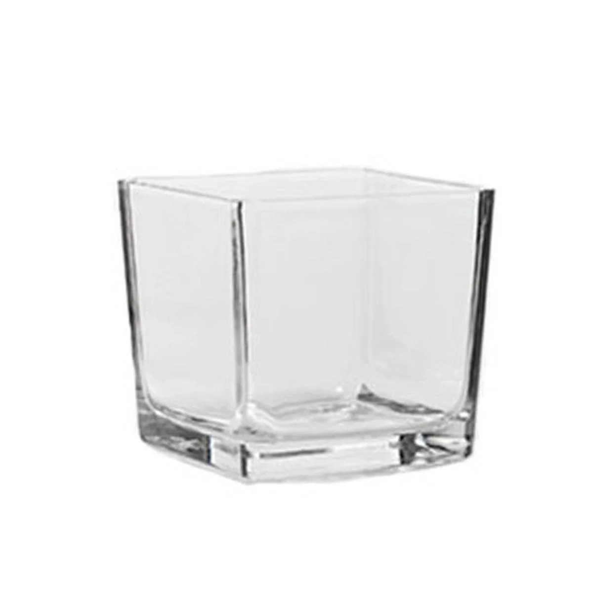 Vaso Vetro Cubo cm.8x8