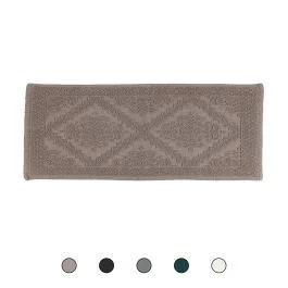 Tappeto bagno 60x180 cm in 100% cotone, Sibilla