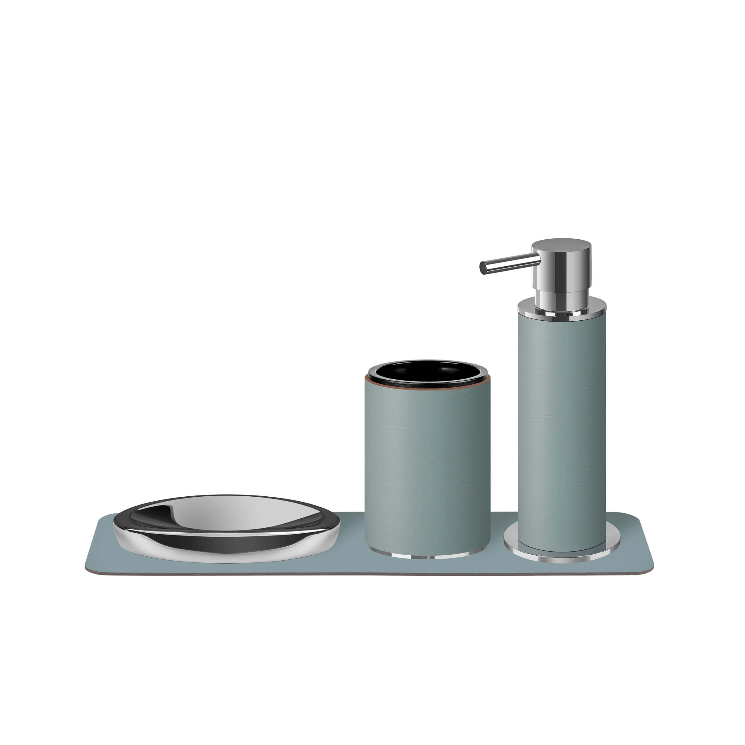 Set da bagno in Pelle di Ekaterina Borovkova per ADJ STYLE