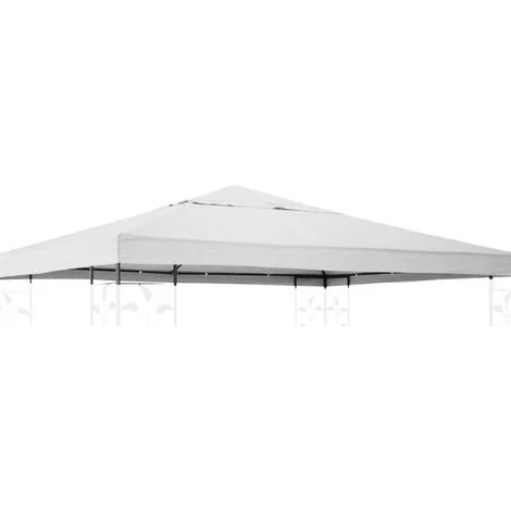 Telo di ricambio per gazebo 3x3 m bianco da 180 gr/mq