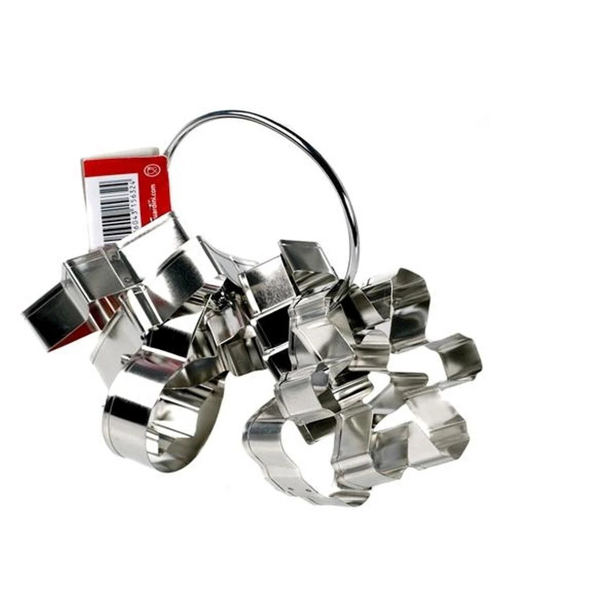 Formine Tagliabiscotti Natalizie Inox Set pz.8