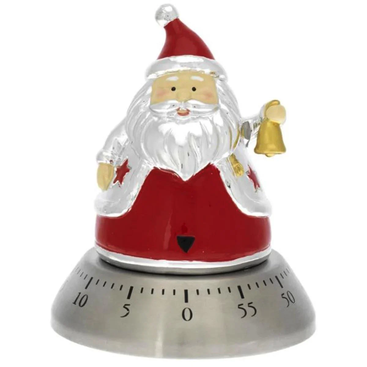 Timer Cucina Bagutta con Babbo Natale cm.8x9,5