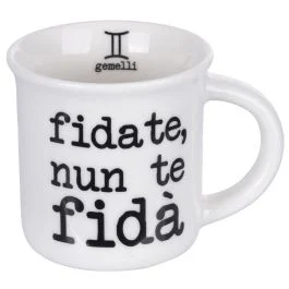 Tazzina caffè 90 ml, gemelli, S.P.Q.eRe Zodiaco