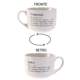 Tazza Jumbo Latte & Biscotti, Victionary