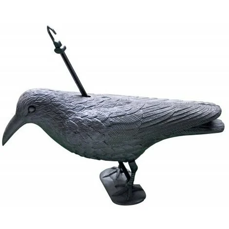 DISSUASORE UCCELLO CORVO 38CM- DISSUASORI VOLATILI UCCELLI SPAVENTAPASSERI