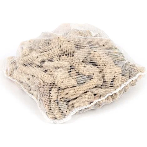 SunSun Sabbia corallina grossolana per acquario marino o acqua dolce 0,5 kg Sabbia per batteri acquario