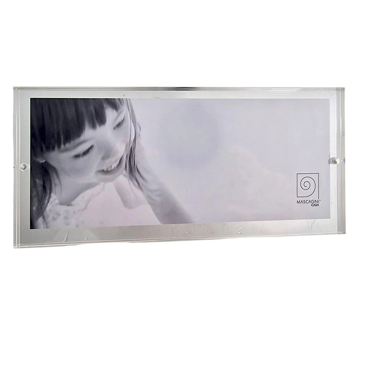Cornice Acrilico cm.10x25 con Calamita